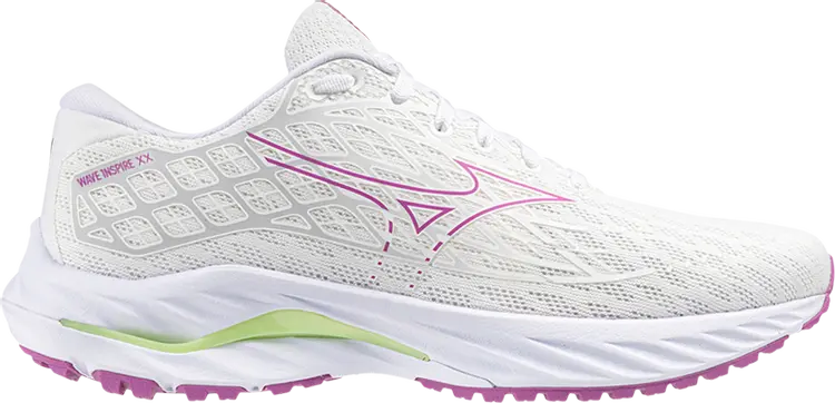 

Кроссовки Wmns Wave Inspire 20 'White Rose Red', белый