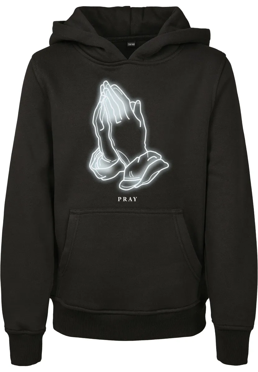 

Толстовка MisterTee "Kinder Kids Pray Glow Hoody", черный