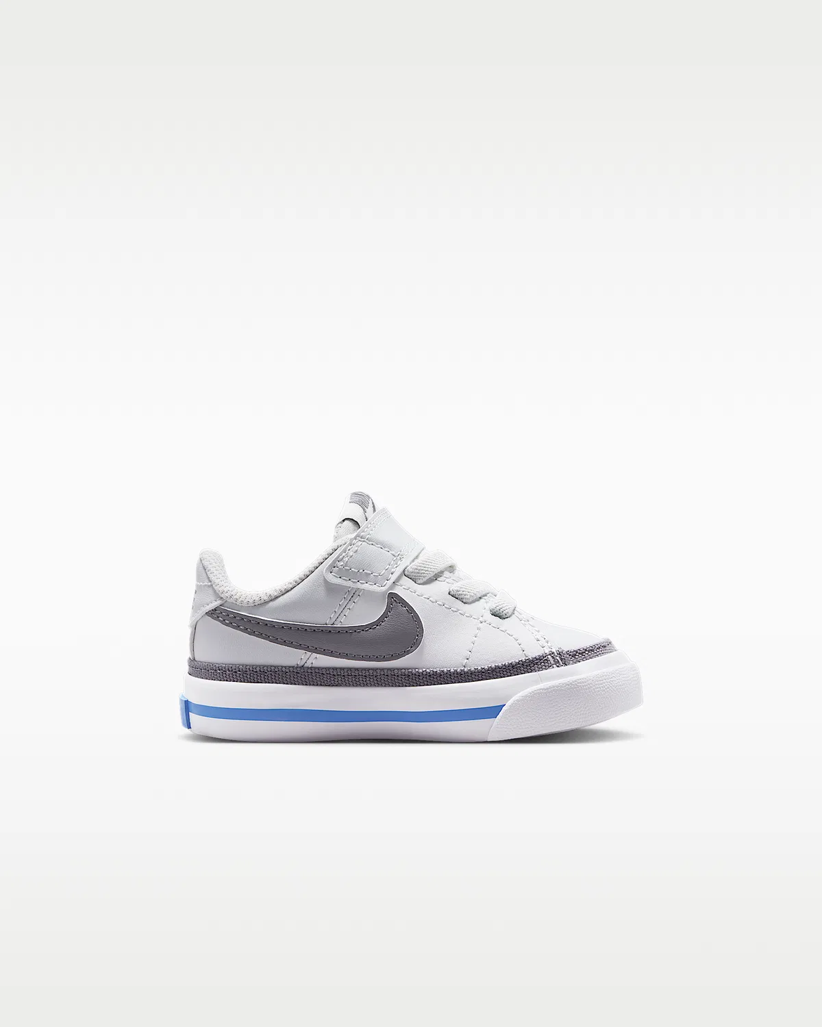 Детские кроссовки Nike Court Legacy, Off White/Crystal Blue/White/Pencil Point — фото 3