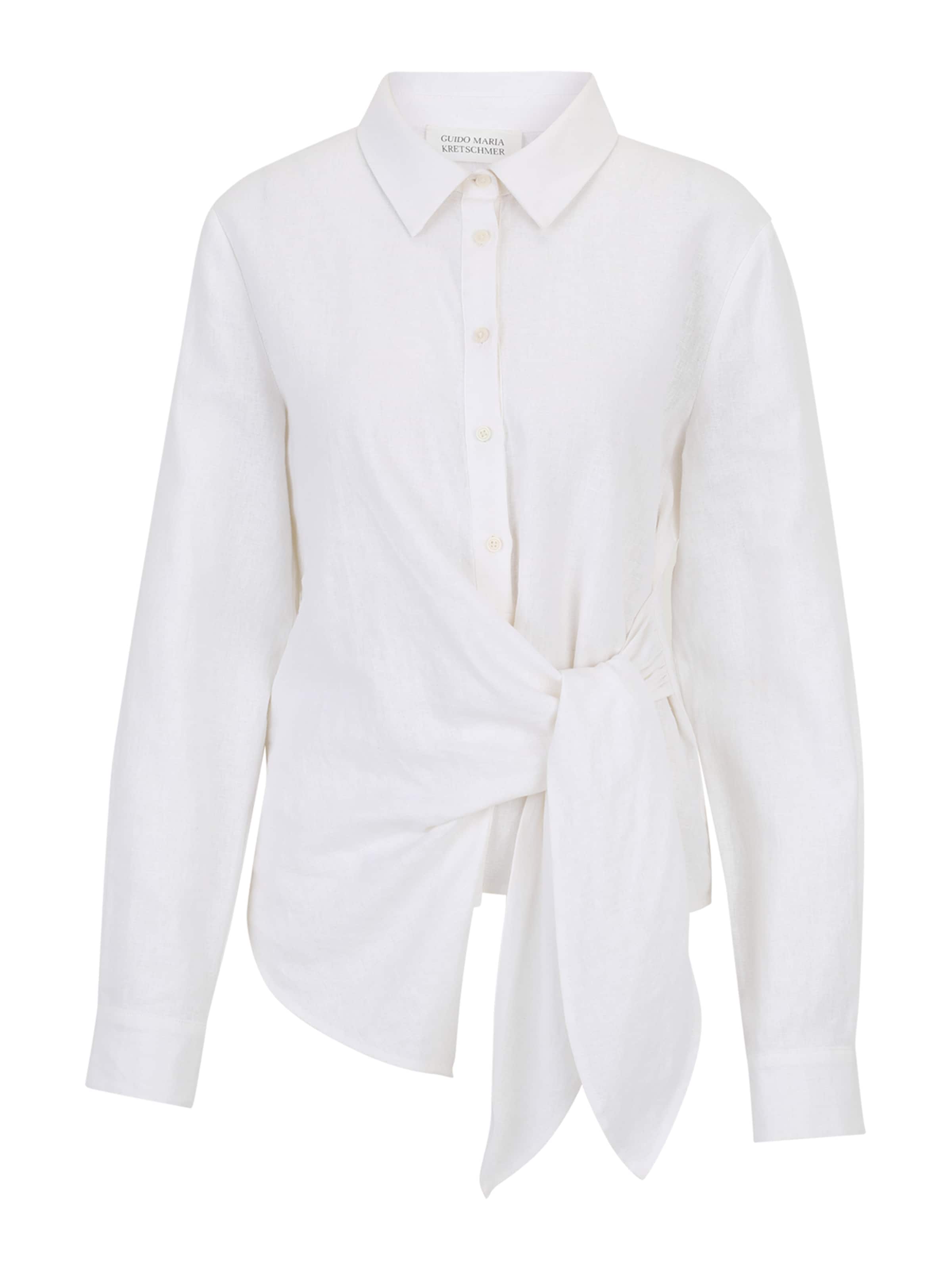 

Guido Maria Kretschmer Women Рубашка 'Mathilda' в белом цвете
