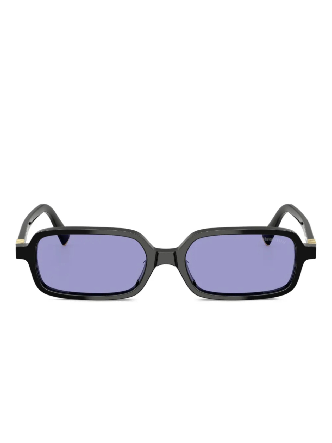 

Солнцезащитные очки с логотипом Miu Miu Eyewear, черный