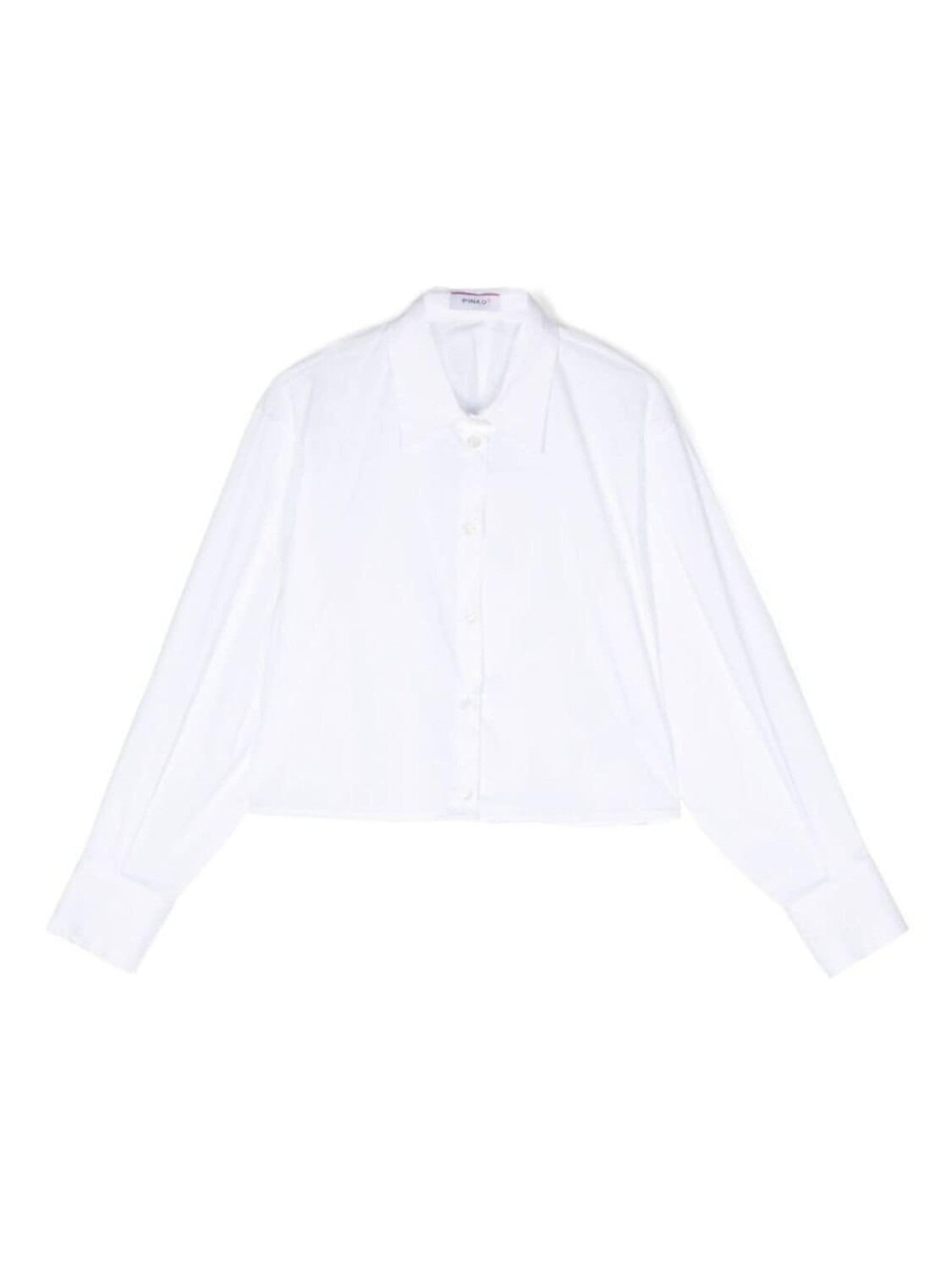 

Pinko Kids поплиновая рубашка, белый