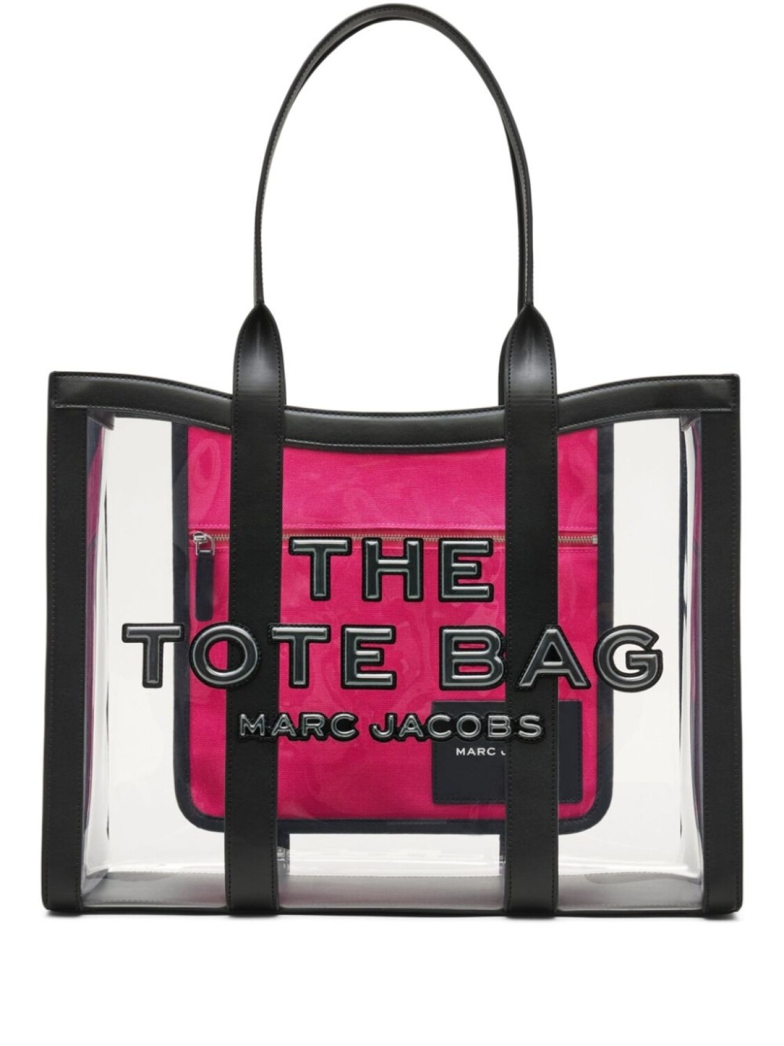 Marc Jacobs сумка-тоут The Large Clear, черный