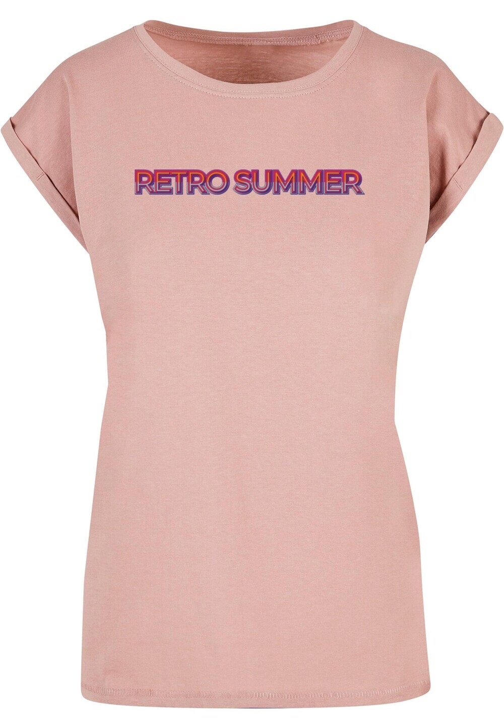 

Рубашка Merchcode Summer - Retro, темно-розовый
