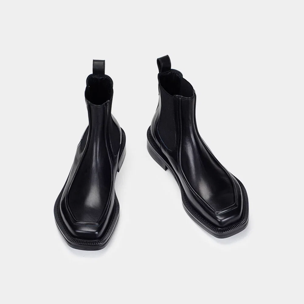 Мужские кожаные ботинки Tonno22 Spur Black
