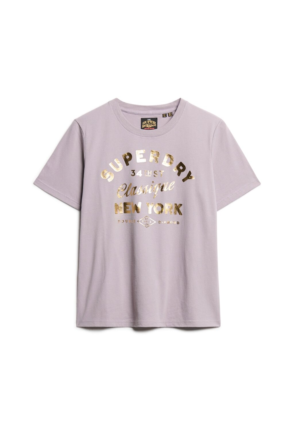 

Футболка с принтом Superdry, фиолетовый