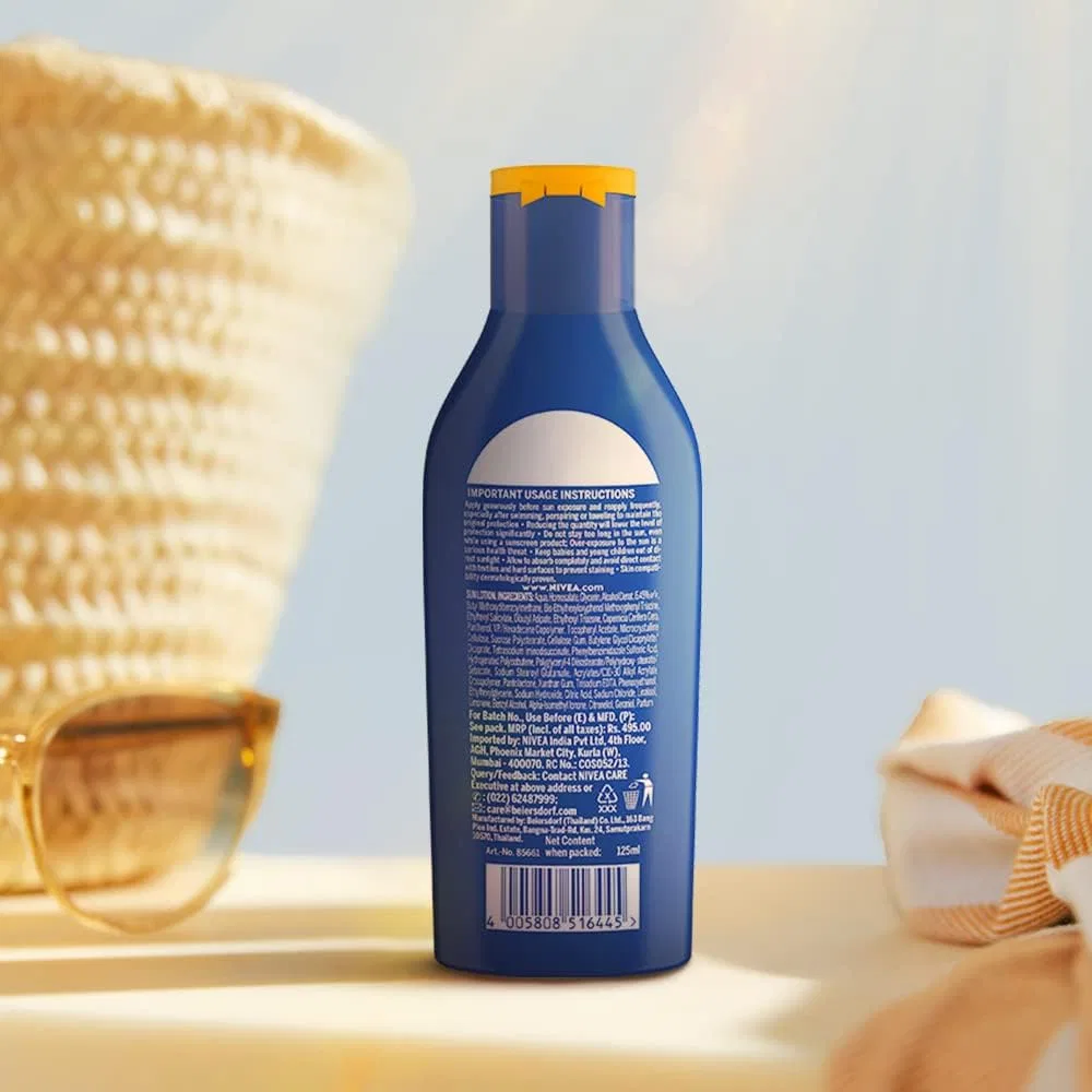 Лосьон после загара NIVEA Sun Moisturising Lotion SPF 30, 125 мл — фото 2