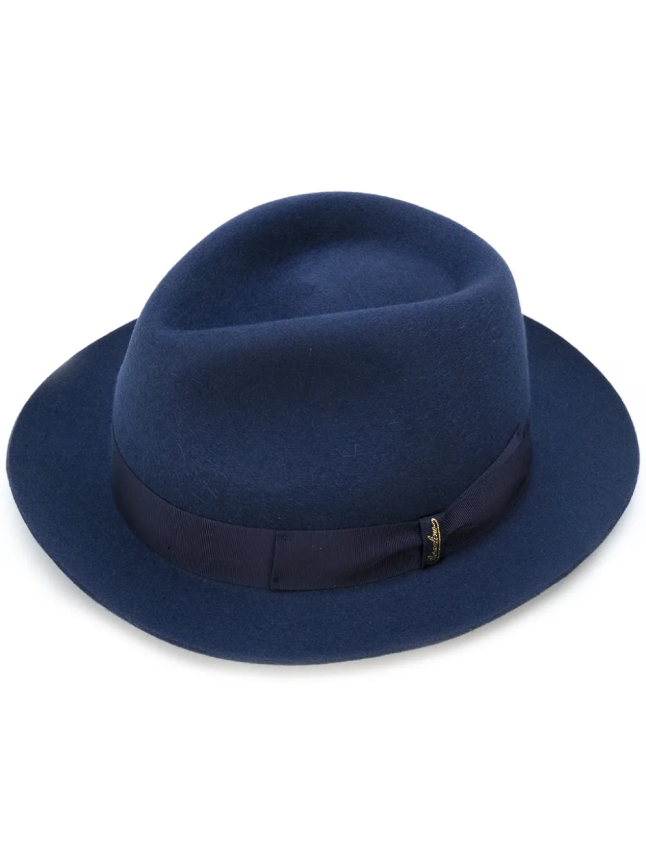 

Шляпа с узкими полями Borsalino, синий
