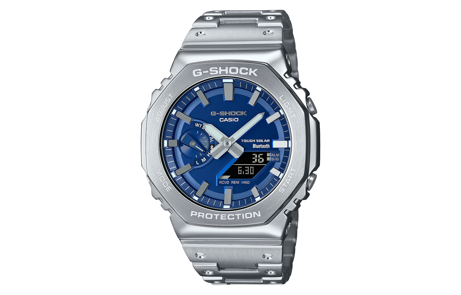 

Унисекс часы Full Metal Series синие CASIO