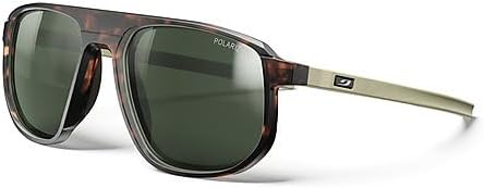 

Солнцезащитные очки Julbo Ward Lifestyle, унисекс. Резиновые дужки и носоупоры. Для походов и повседневного использования. Защита от УФ 100%. Цвет оправы: Tortoise Brown, линзы: Green (Spectron 3 Polarized)