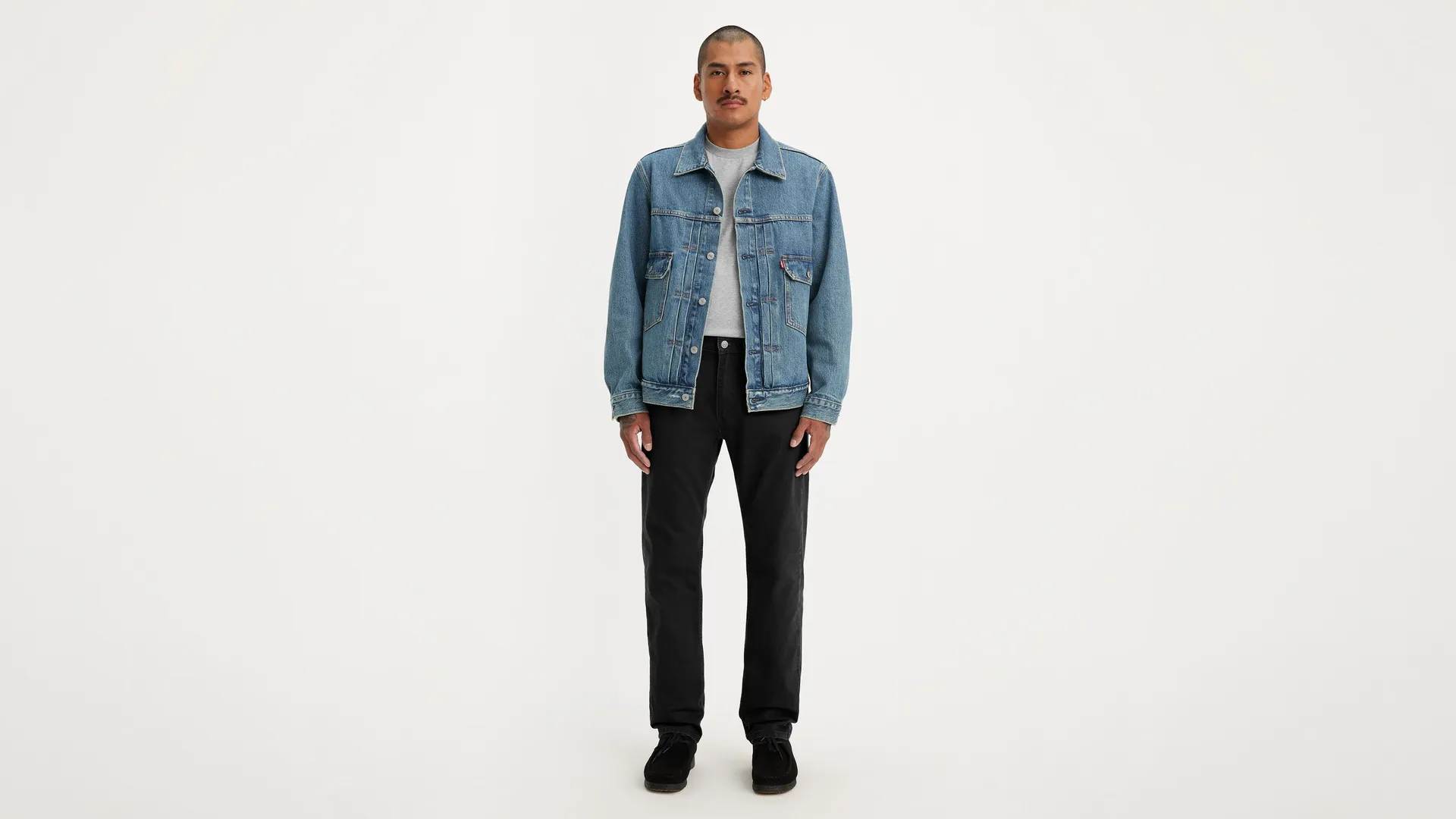 

Мужские джинсы стандартного кроя 505 Levi's, черный