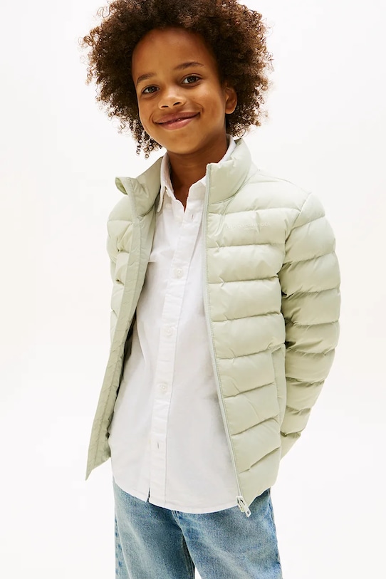 

Детская куртка Tommy Hilfiger, бирюзовый