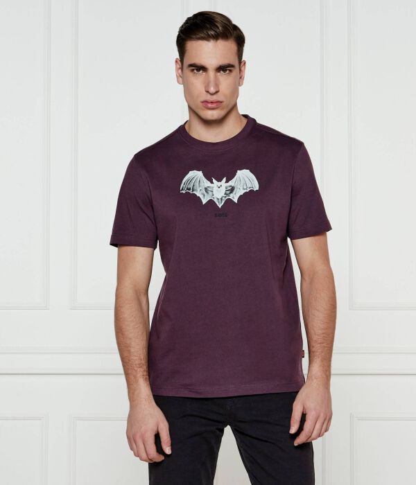 

Футболка te_spiderbat Regular fit Boss Orange, фиолетовый
