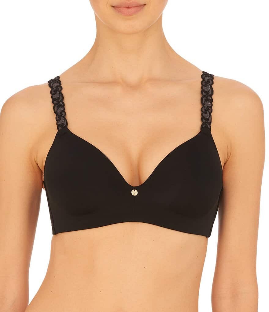 

Бюстгальтер без косточек Natori Pure Luxe, черный