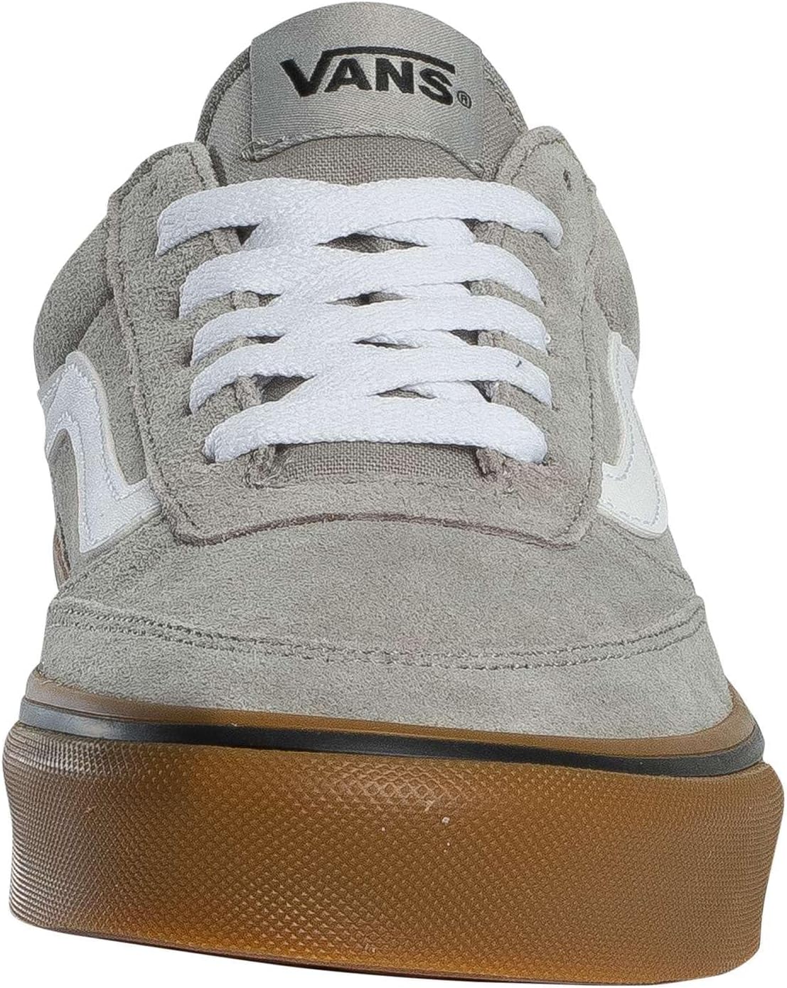 Vans Mens Brooklyn Ls Shoe | Кроссовки Low-top для повседневной носки, прогулок, работы и моды, Suede Gum Drizzle — фото 4
