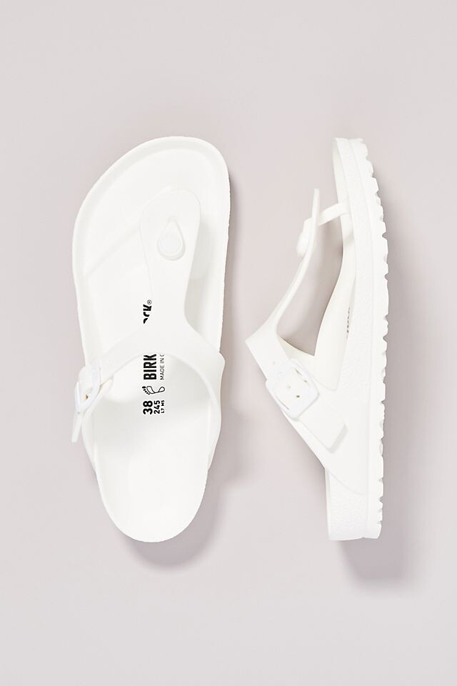

Сандали Birkenstock Gizeh Eva с регулируемым ремешком, белый
