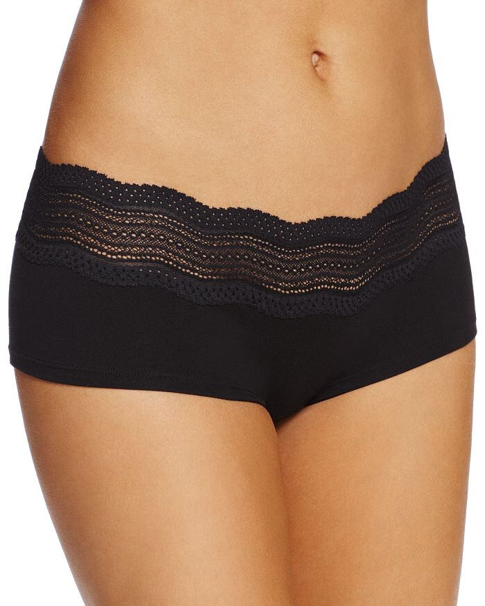 

Кружевные трусы женские Dolce Boyshorts Cosabella, черный