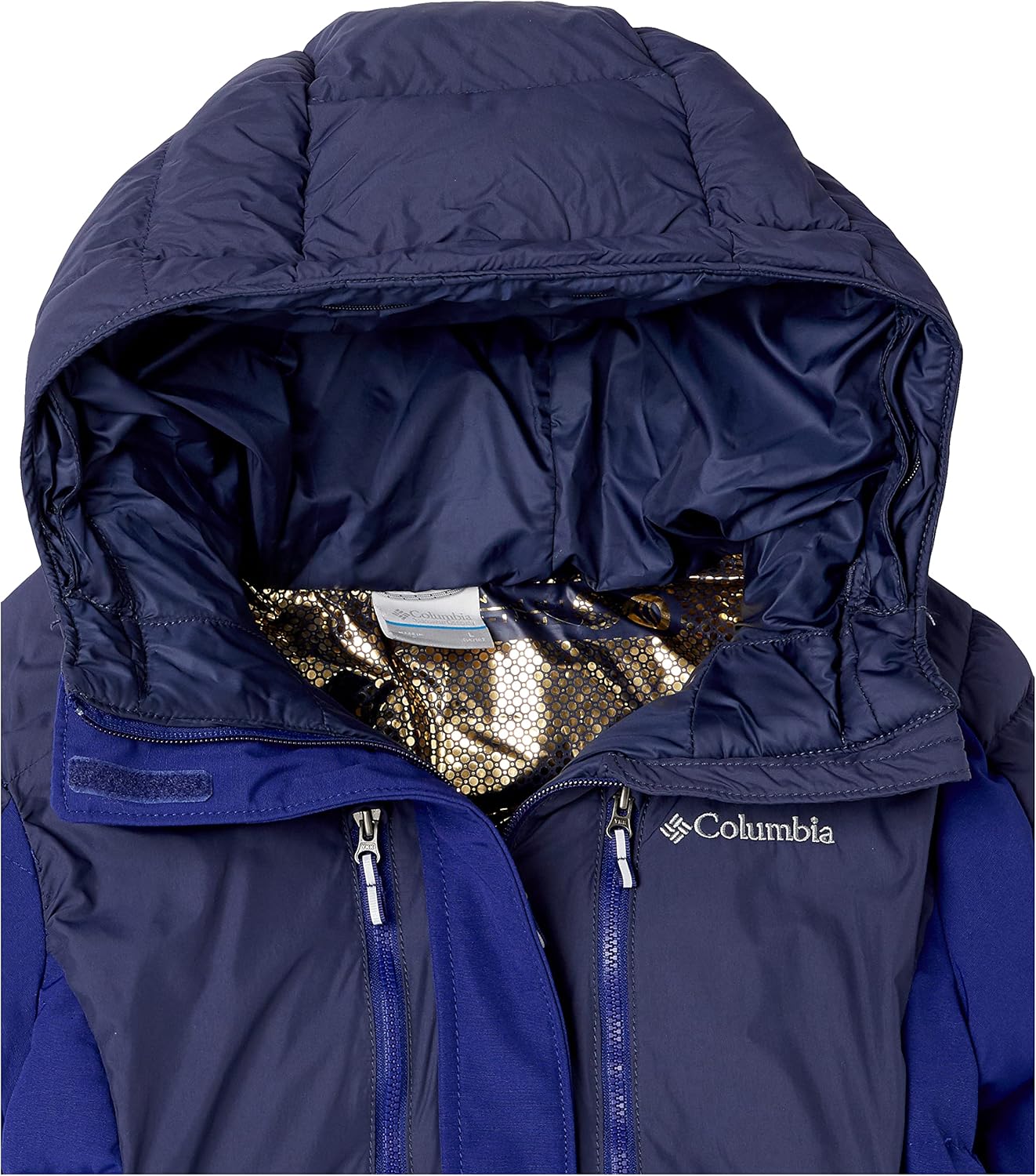 Куртка Columbia girls Marquam Peak Fusion Ii, Dark Sapphire/Nocturnal — фото 4