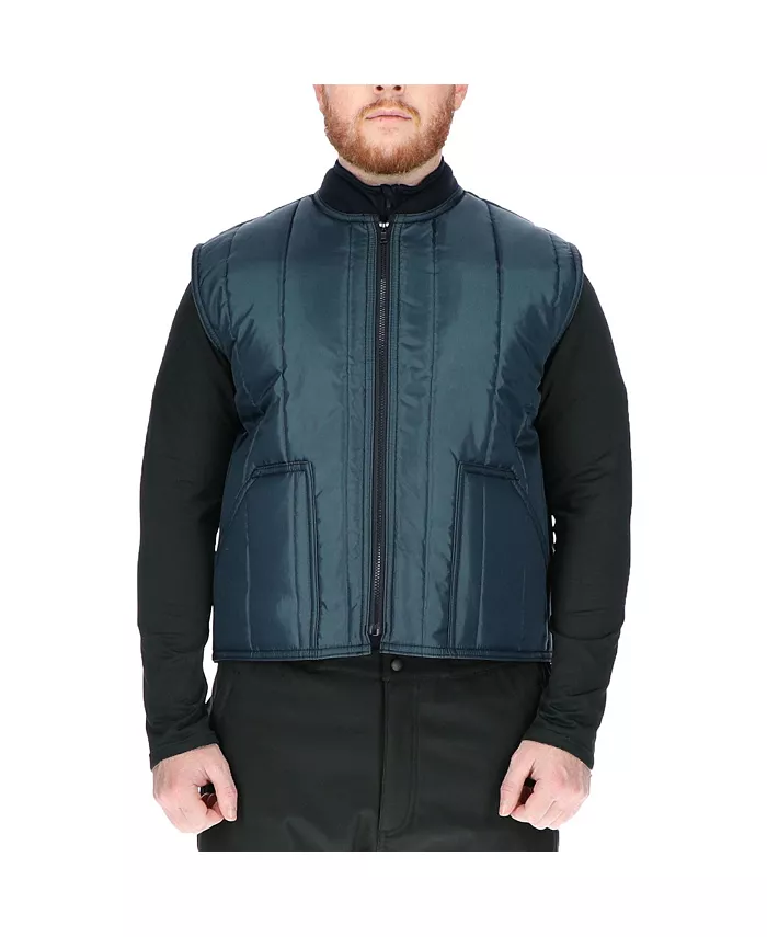 

Мужской утепленный жилет Econo-Tuff – защита при температуре до -9°C, водоотталкивающий, износостойкий, легкий для работы в прохладную погоду RefrigiWear, синий