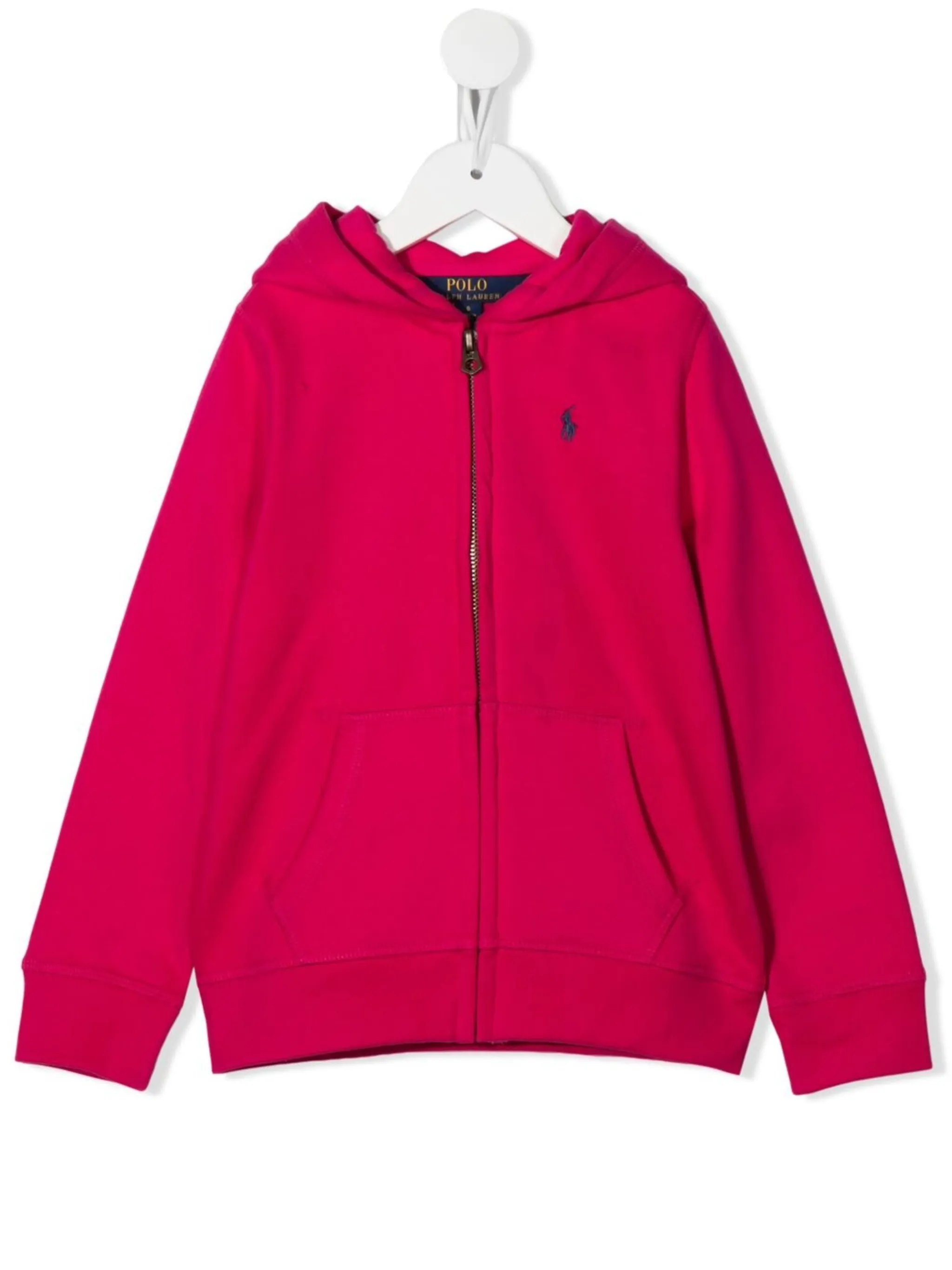 

Худи Polo Pony на молнии Polo Ralph Lauren Kids, розовый