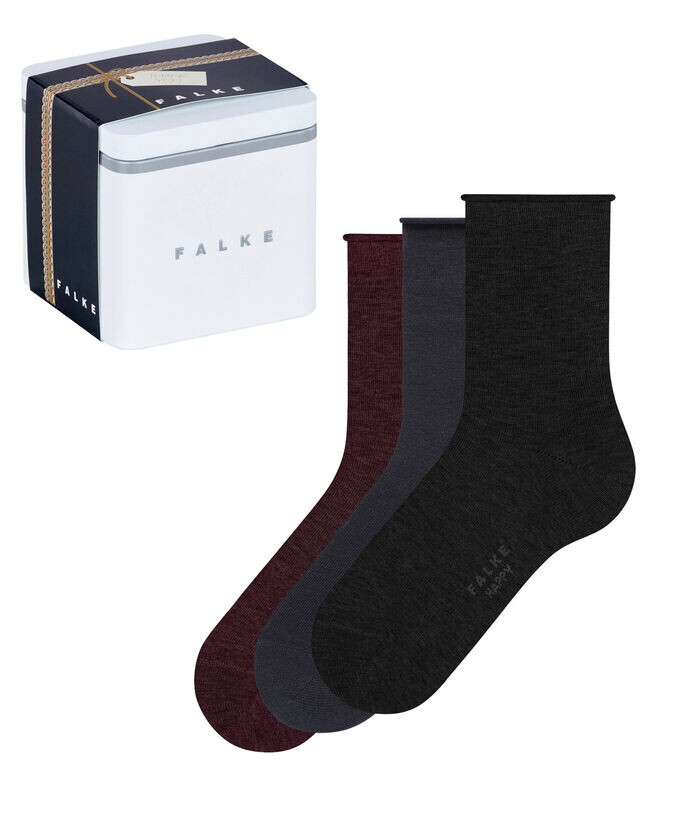 

Носки Happy в подарочной упаковке, 3 шт Falke, мультиколор