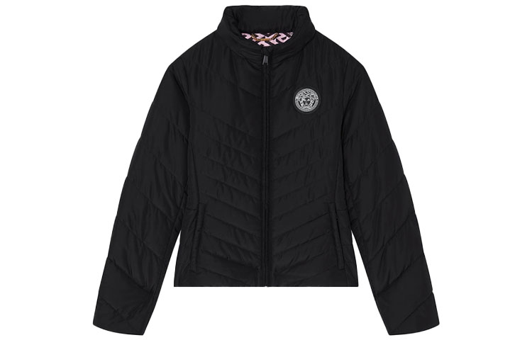 

VERSACE Пуховик женский черный, Black