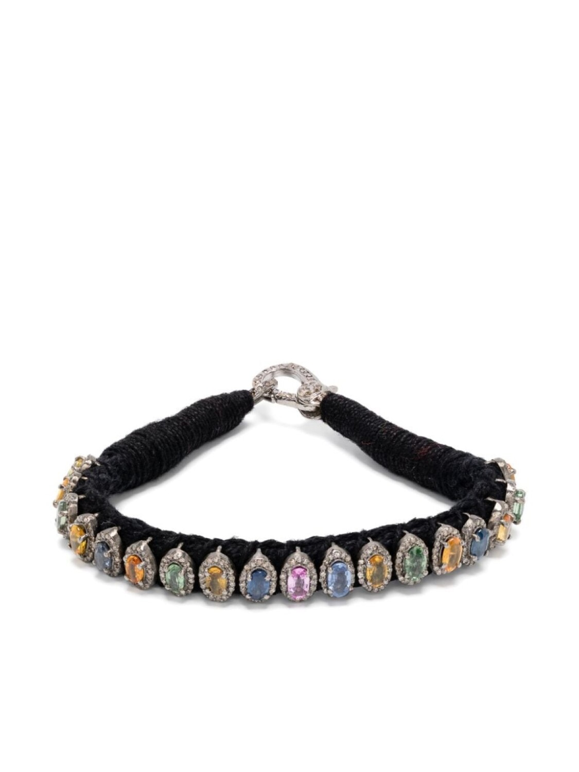 

Браслет Rainbow Sapphire JIA JIA, серебряный