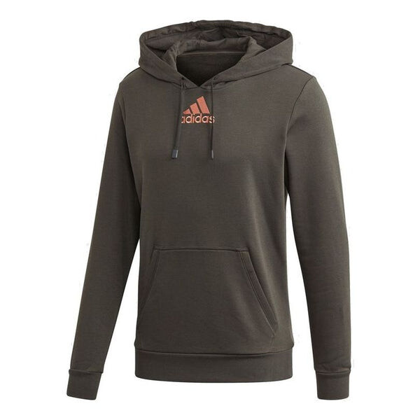 

Толстовка adidas Cat Graph Hood Tennis Sports Pullover Brown, коричневый