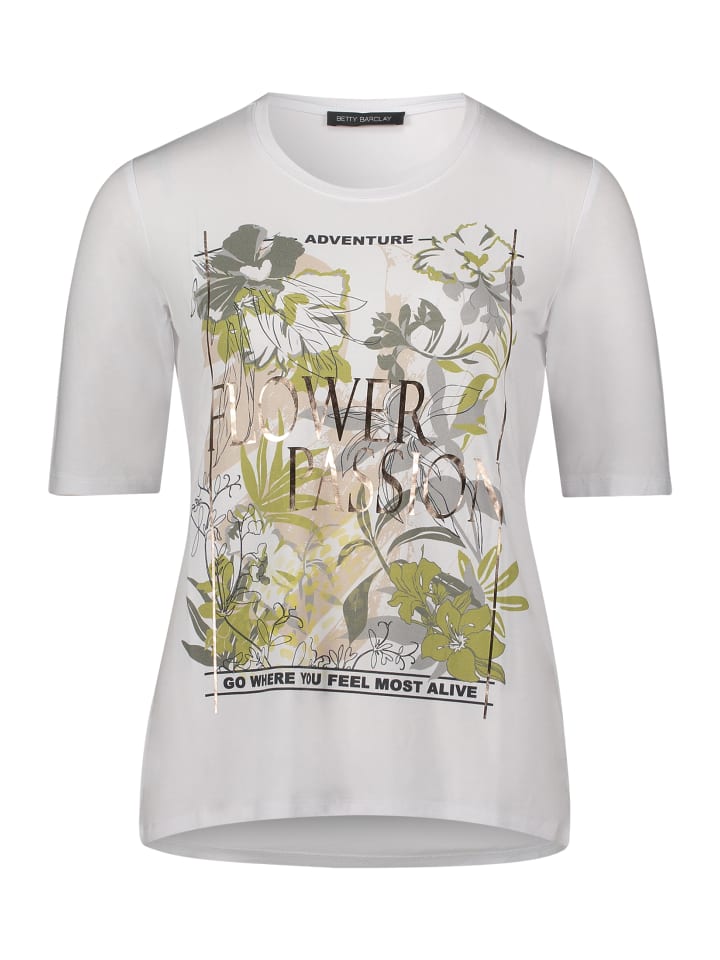 

Футболка Betty Barclay, цвет white/khaki