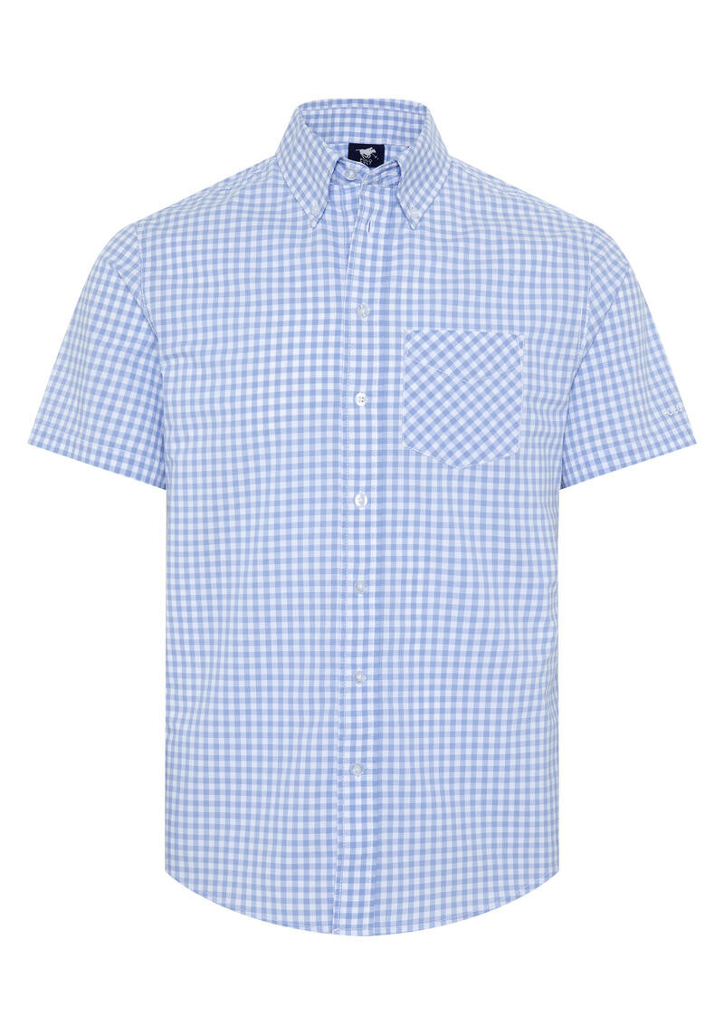 

Рубашка с клетчатым узором POLO SYLT, цвет blau