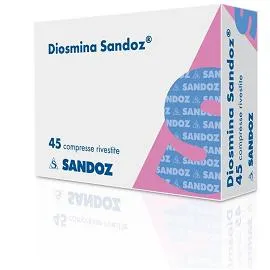 

Диосмина Сандоз 45 таблеток, покрытых оболочкой Sandoz