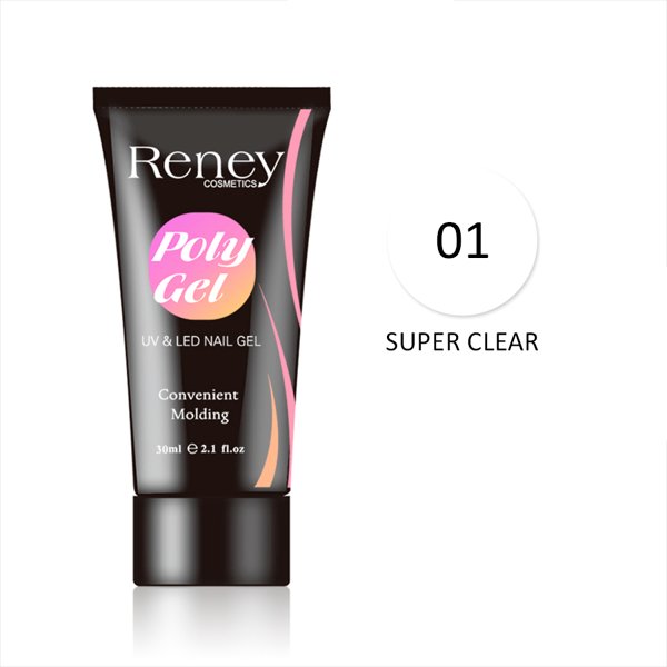 

Reney Cosmetics, Acrylgel, Super Clear 01, 30 мл