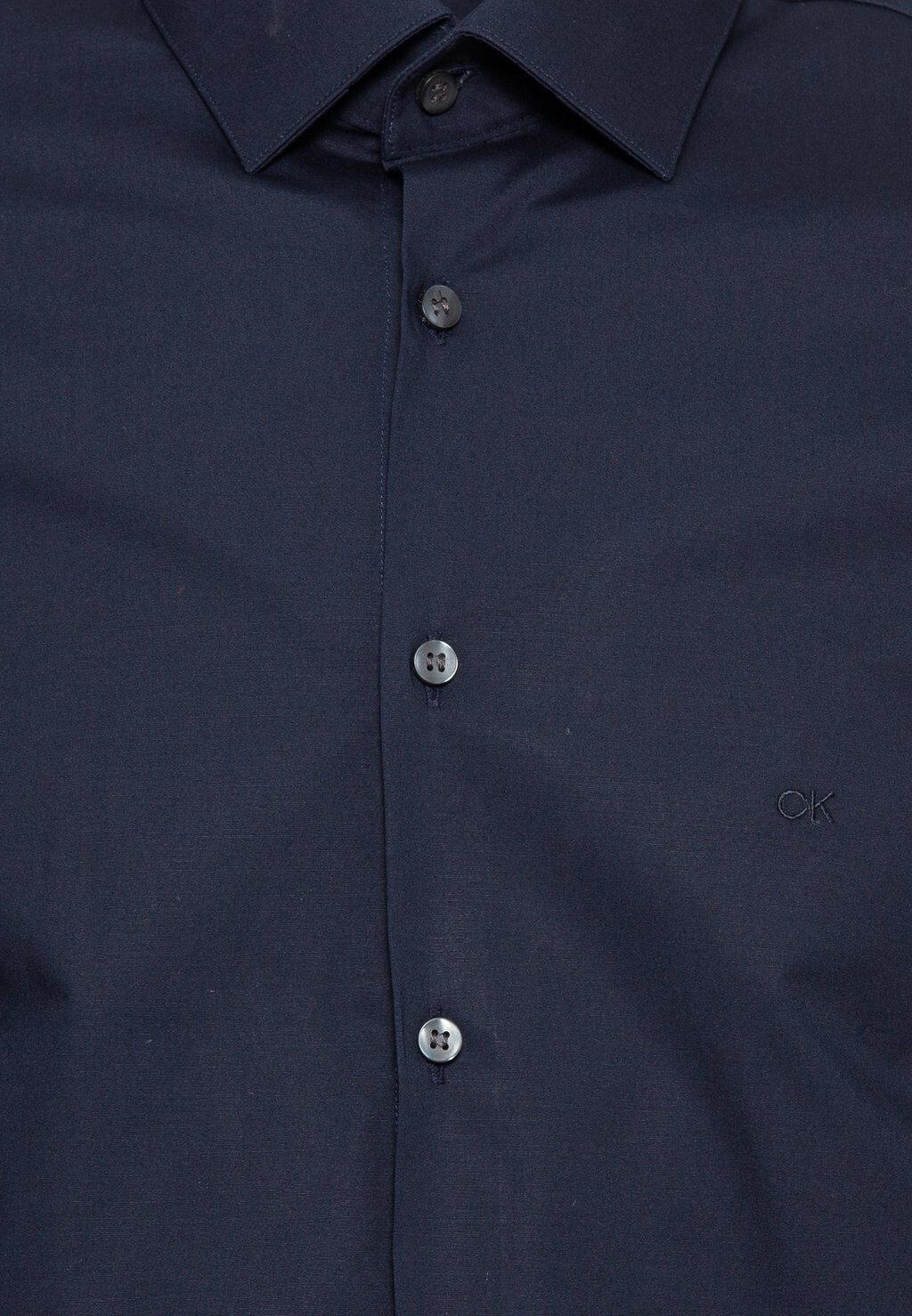 Классическая рубашка Poplin Stretch Calvin Klein, цвет night sky — фото 3