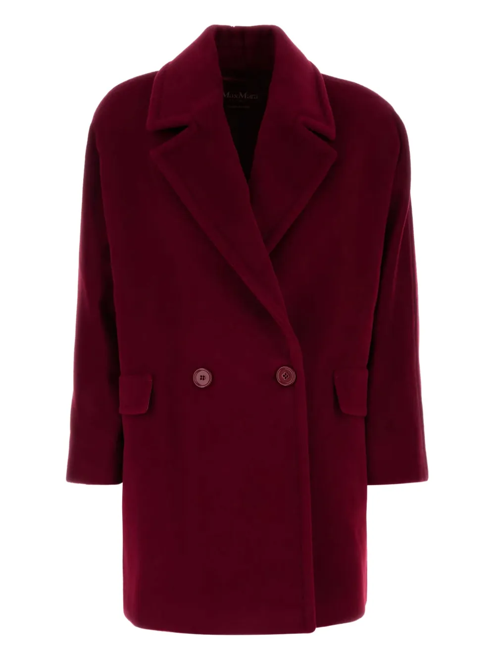 

Шерстяной двубортный блейзер Molo MAX MARA, красный