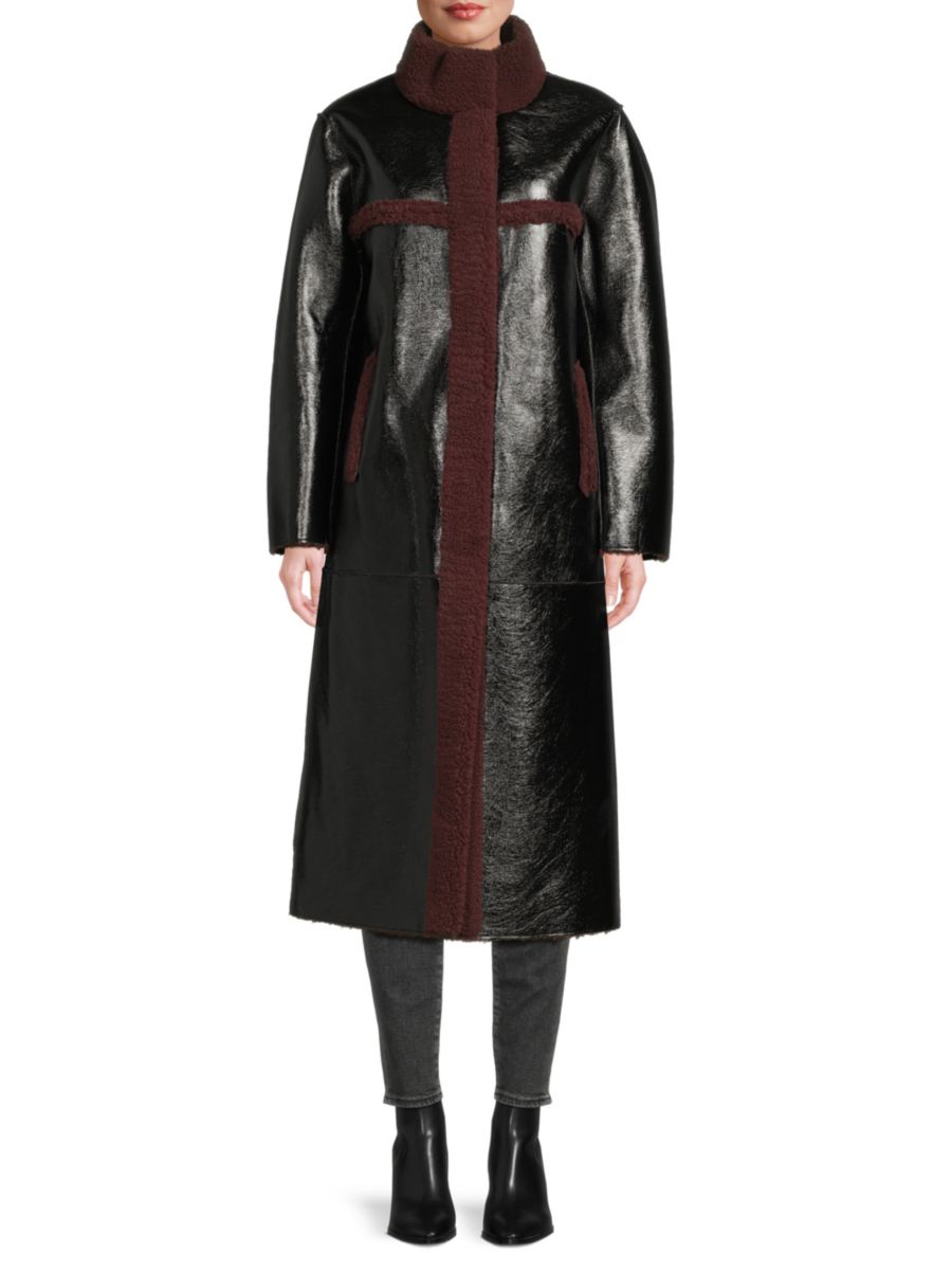

Двустороннее пальто Tilly с подкладкой из искусственного меха и овчины Apparis, цвет Black Burgundy, Черный, Двустороннее пальто Tilly с подкладкой из искусственного меха и овчины Apparis, цвет Black Burgundy