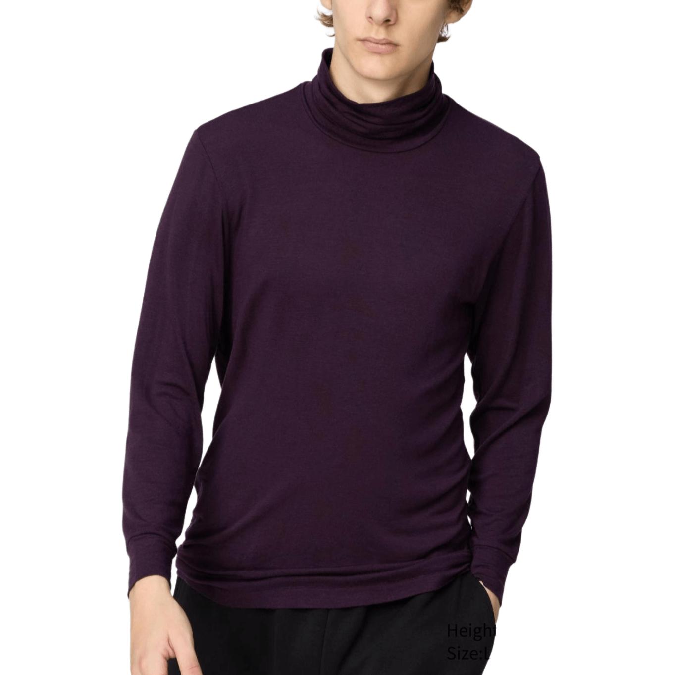 

Футболка Clare Waight Keller C Collection FW25 мужская UNIQLO, темно-фиолетовый