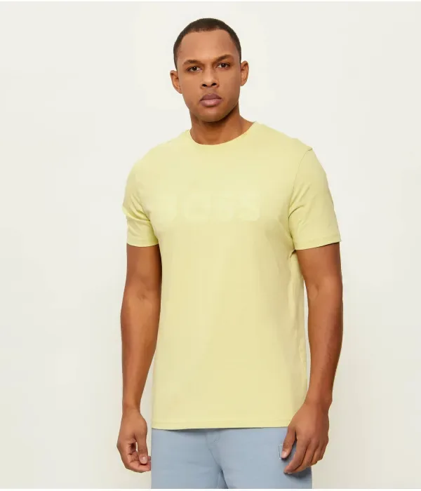 Футболка Мышление 1 regular fit Boss Orange, лаймовый