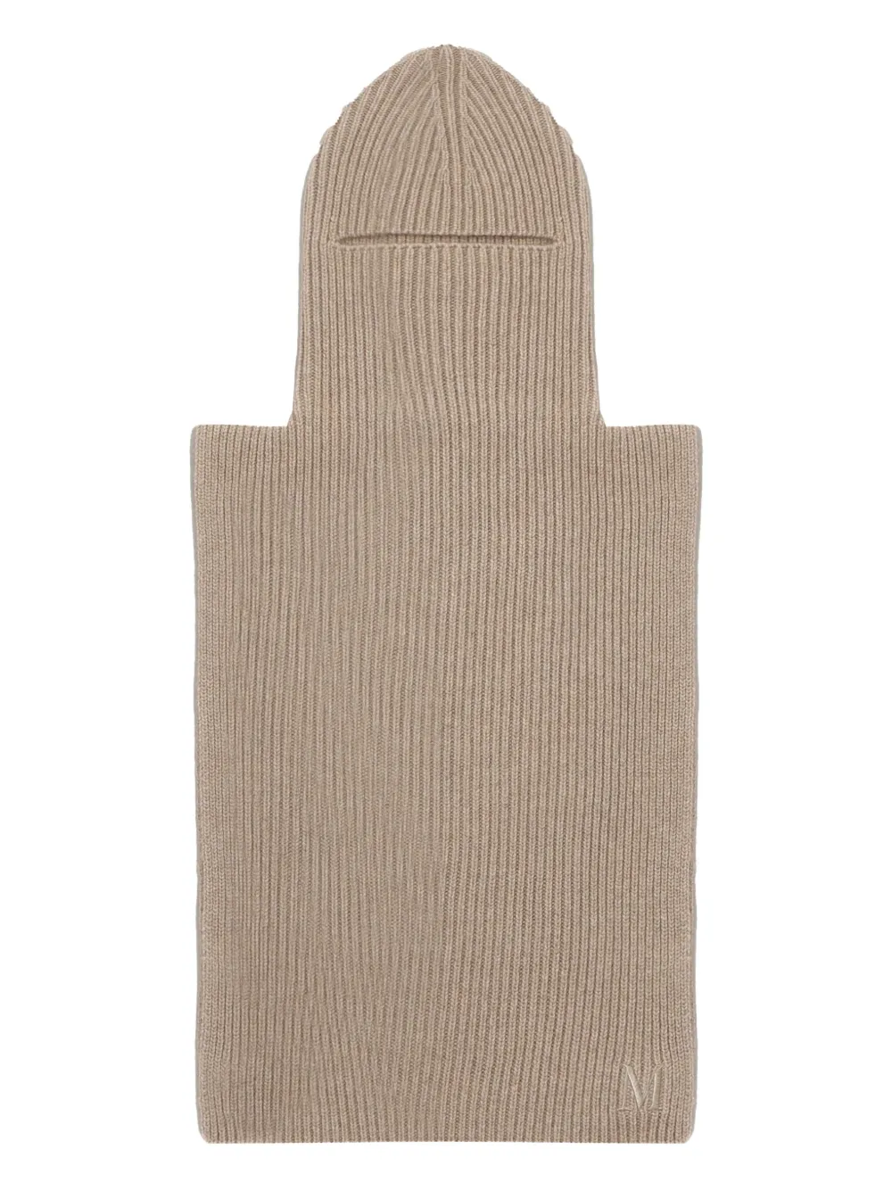 

Пончо с воротником-балаклавой MAX MARA, нейтральный