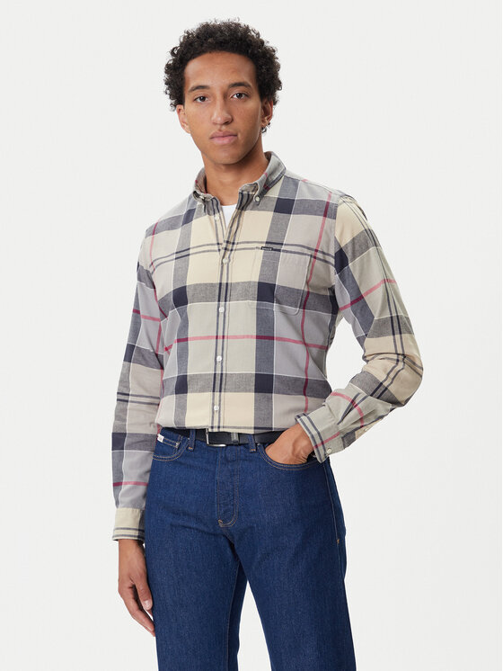 

Рубашка regular fit Glendale MSH4992TN53 Barbour, бежевый