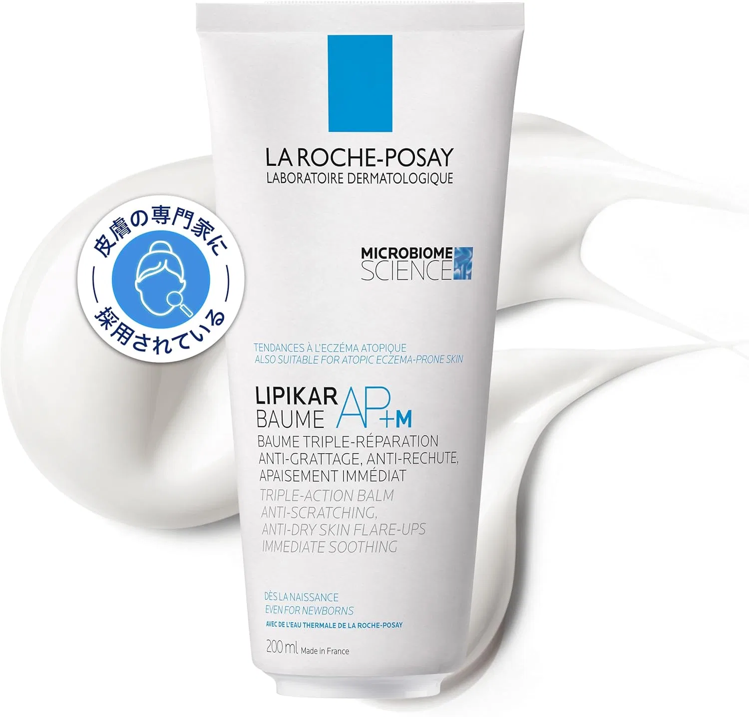 Крем для лица и тела La Roche-Posay Lipika AP+M увлажняющий с маслом ши и ниацинамидом, 200 мл