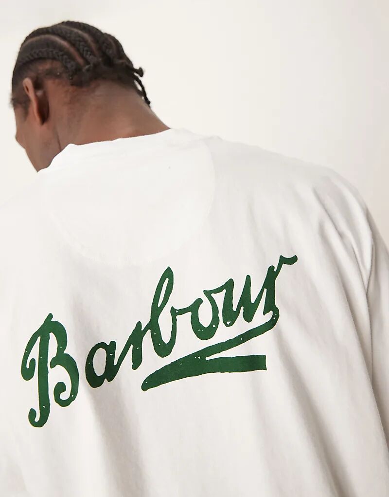 

Футболка с графическим принтом Bowery OS Barbour