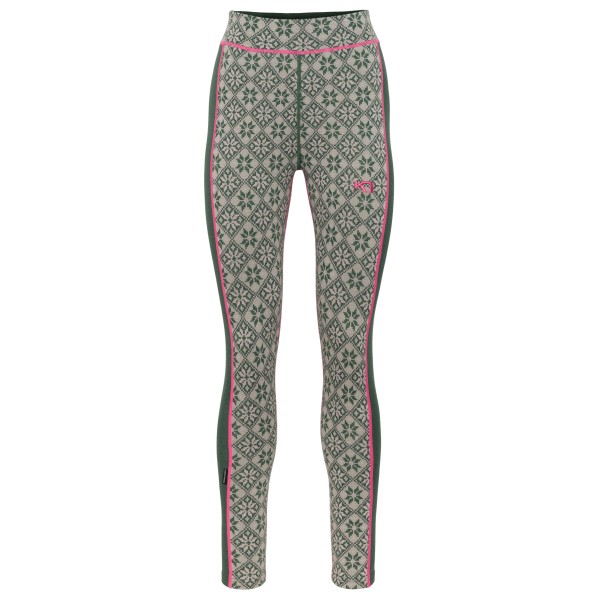 

Женские розовые брюки с высокой талией - нижнее белье из мериносовой шерсти Kari Traa, Thyme