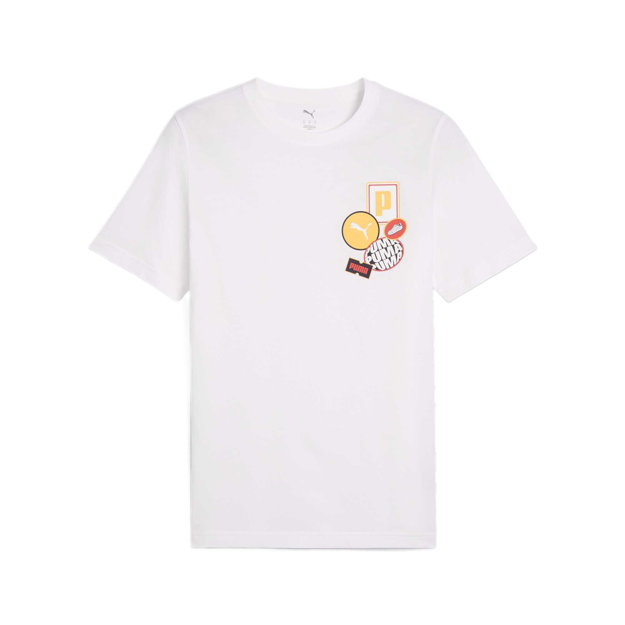 

PUMA Футболка мужская белая, Белый, PUMA Футболка мужская белая