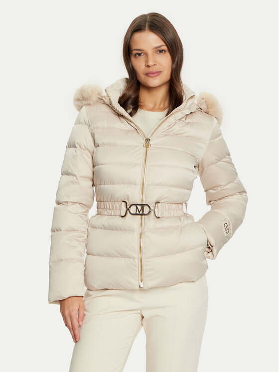 

Пуховик стандартного кроя 4BGL14 7187A Marciano Guess, бежевый