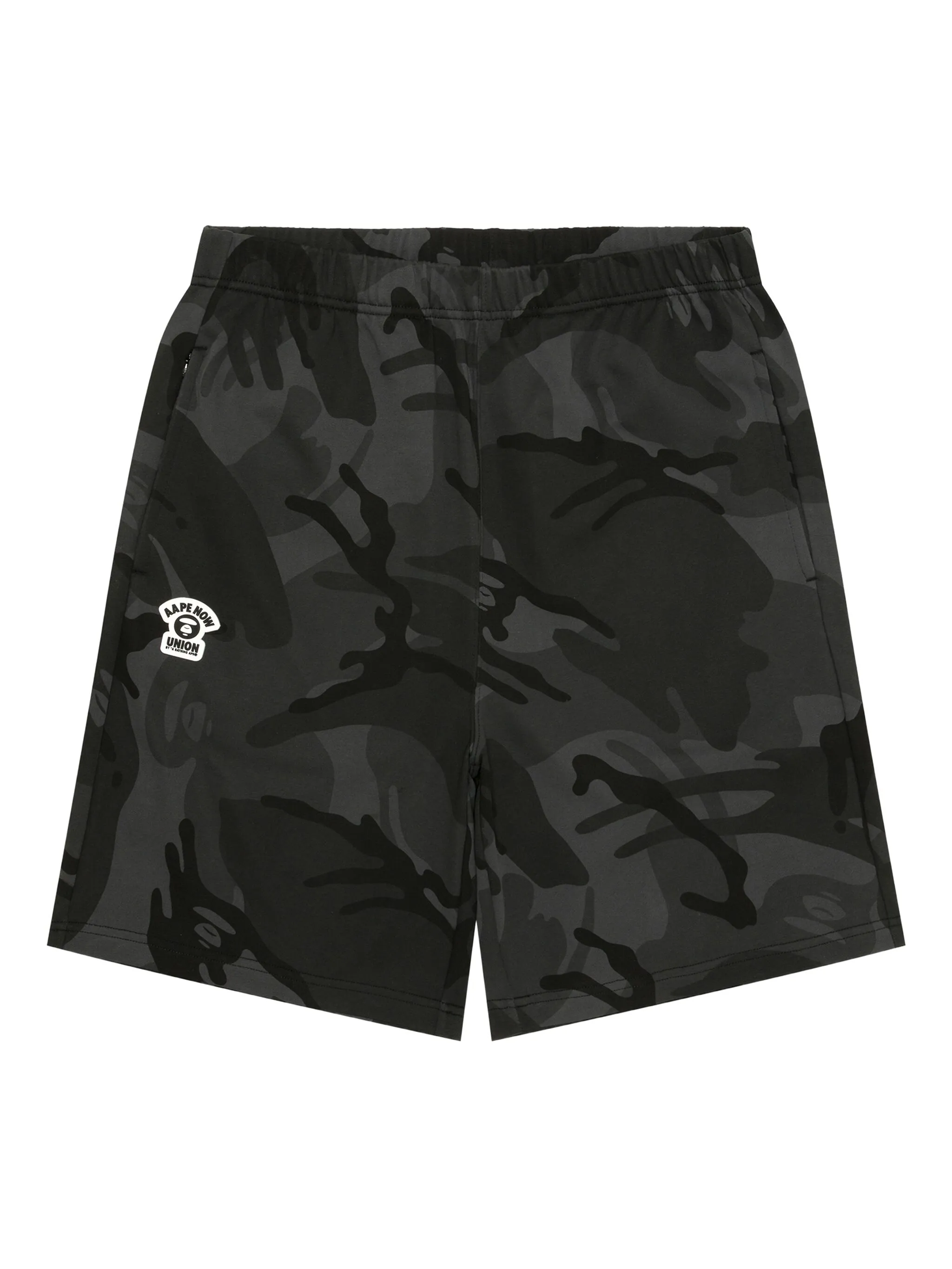 

Шорты с камуфляжным принтом Aape By A Bathing Ape, черный