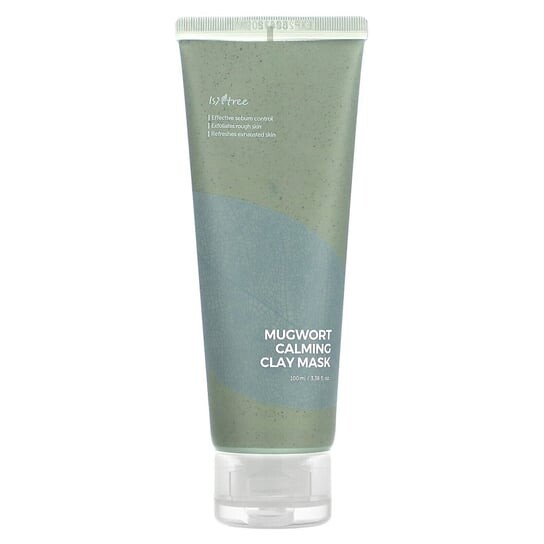 

Очищающая маска для лица Mugwort Calming Clay Mask с глиной, 100мл Isntree