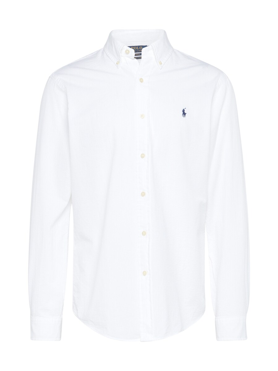 

Рубашка Slim Fit на пуговицах Polo Ralph Lauren, белый