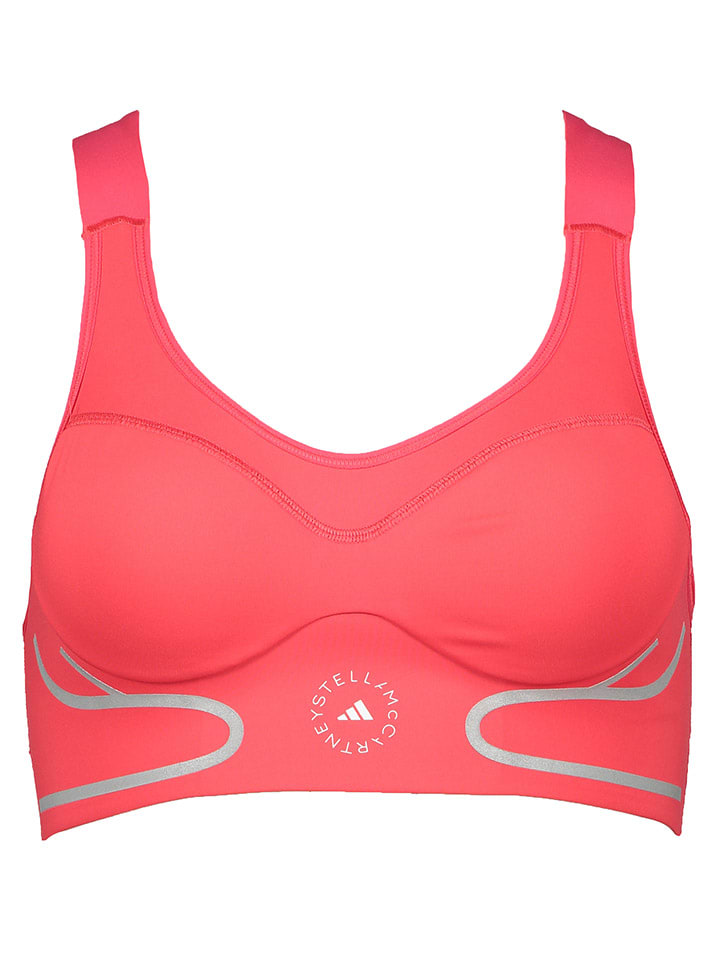 

Adidas Спортивный бюстгальтер красного цвета - Высокий