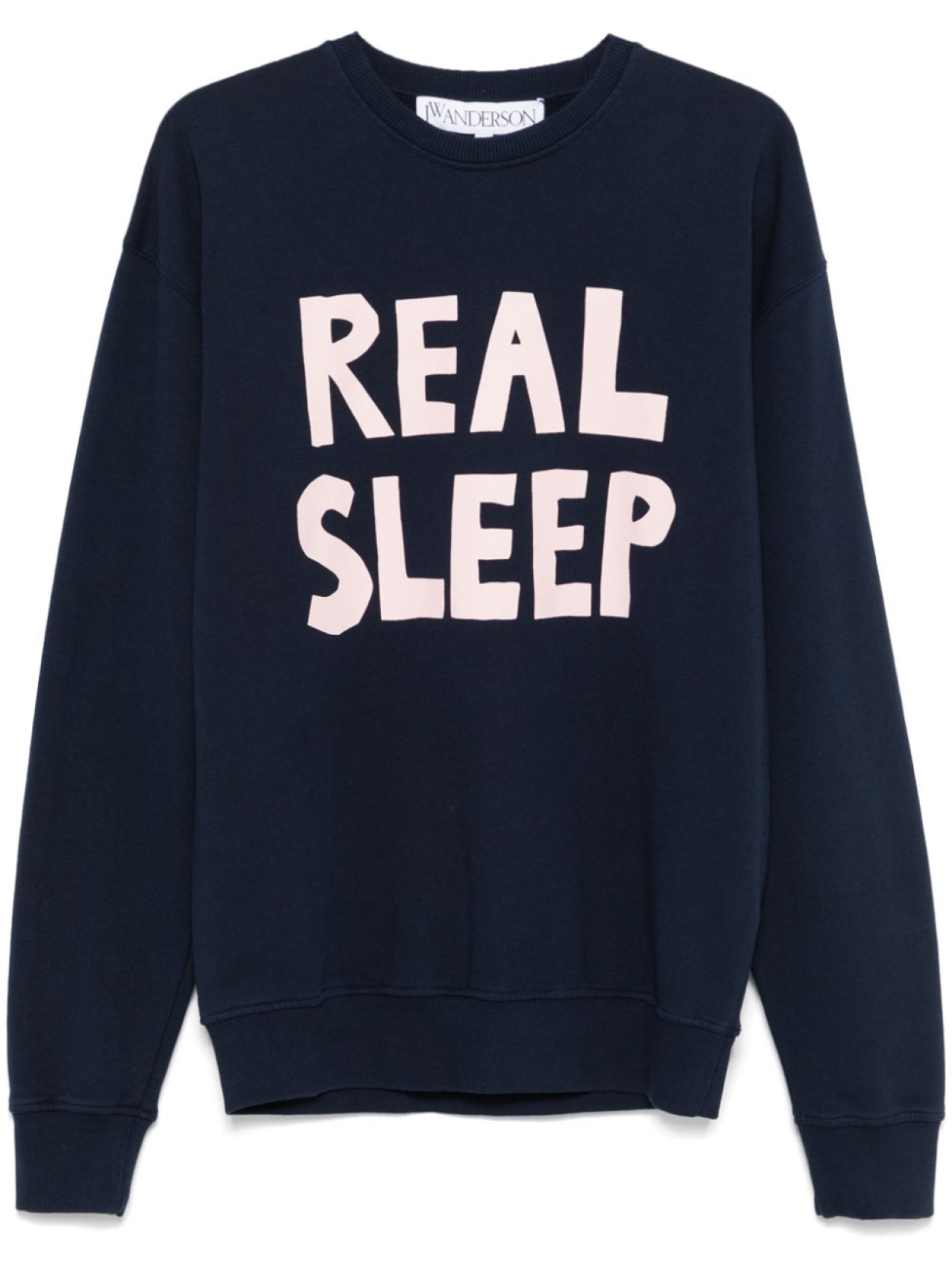 

Толстовка с принтом Real Sleep JW Anderson, синий