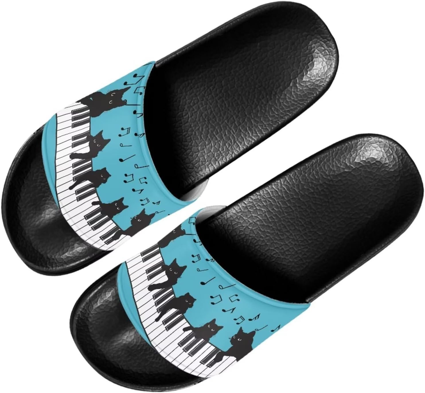 

Женские сандалии Forchrinse Sunflower Bee, повседневные слайд-сандалии, легкие тапочки для душа, дома и на пляже, черный